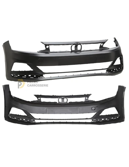 Pare-chocs avant à peindre VOLKSWAGEN POLO VI (2017-2021)