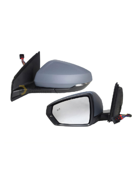 Rétroviseur gauche VW Polo VI électrique, chauffant à peindre