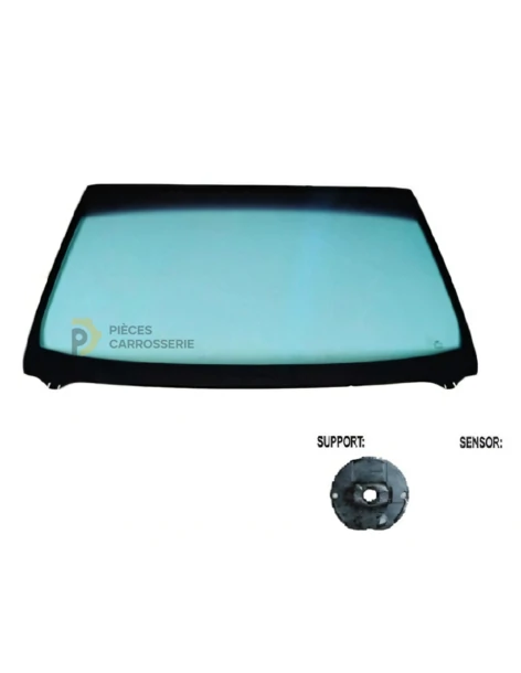Pare-brise teinté vert acoustique pour VW Polo VI (AW) 17-21