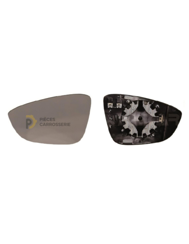 Glace rétroviseur droit chauffant VW Scirocco III 07/08-09/14