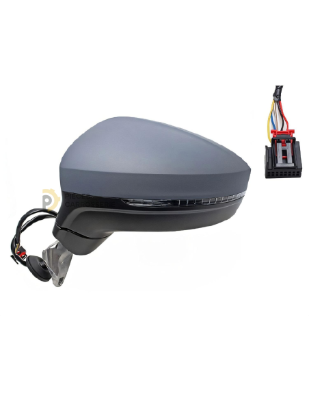 Rétroviseur gauche électrique VW Tiguan II chauffant & rabattable