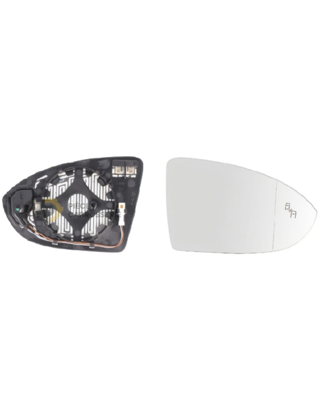 Glace chauffante rétroviseur gauche VOLKSWAGEN TOURAN III
