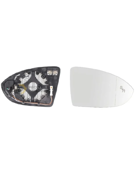 Glace chauffante rétroviseur gauche VOLKSWAGEN TOURAN III