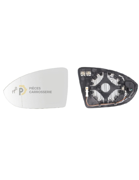 Glace rétroviseur droit chauffant Volkswagen Touran III 2015+