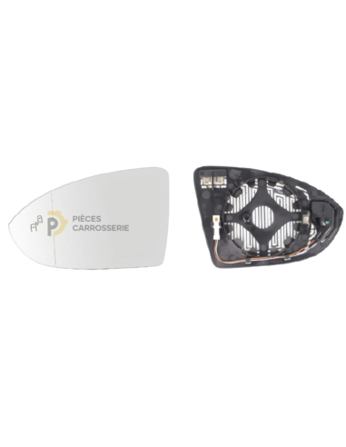 Glace rétroviseur droit chauffant Volkswagen Touran III 2015+