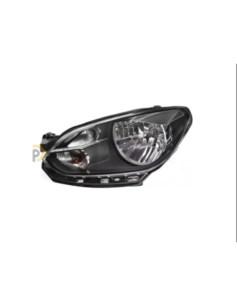 Phare gauche H4 noir VOLKSWAGEN UP phase 1 (2012-2016)