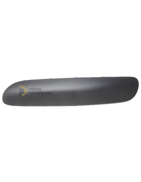 Moulure gauche Pare-choc avant Citroen C3 I - Noir 2002-2005