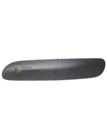 Moulure gauche Pare-choc avant Citroen C3 I - Noir 2002-2005