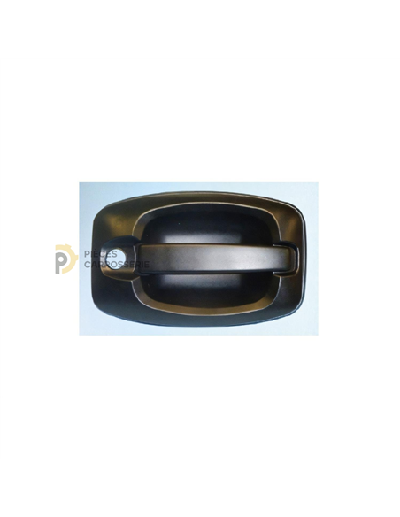 Poignée extérieure porte avant gauche noire CITROEN JUMPER III