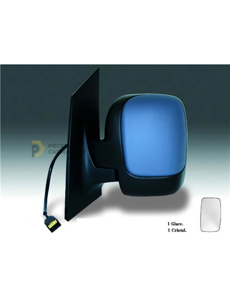 Rétroviseur gauche électrique pour CITROEN JUMPY II 2007-2016