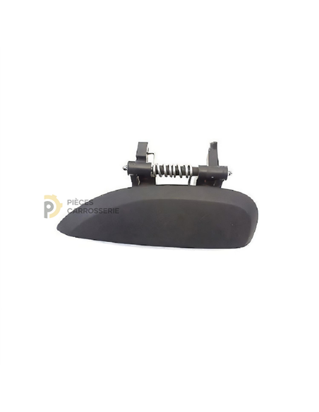 Poignée de porte extérieure gauche noire Dacia Logan II 2012-2020