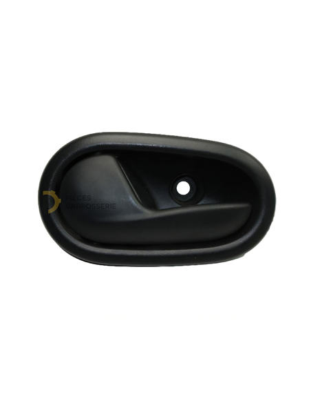 Poignée de porte intérieure gauche noire Dacia Logan II 