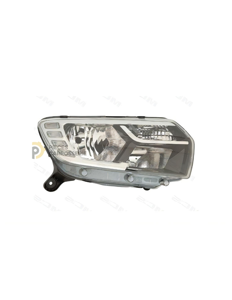 Phare droit H7 DACIA LOGAN II & STEPWAY II (11/16-12/20)