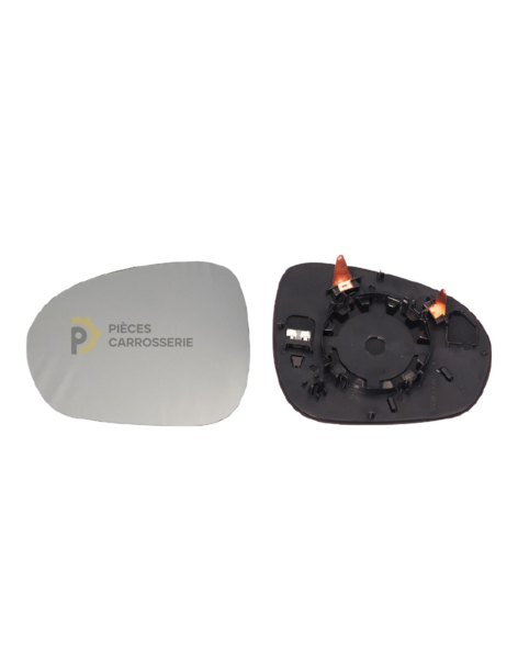 Glace + support rétroviseur chauffant FIAT 500X gauche 15-19