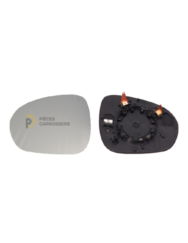 Glace + support rétroviseur chauffant FIAT 500X gauche 15-19