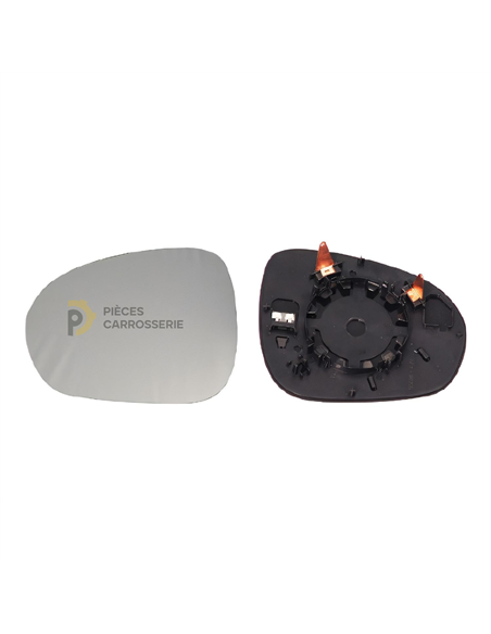 Glace + support rétroviseur chauffant FIAT 500X gauche 15-19