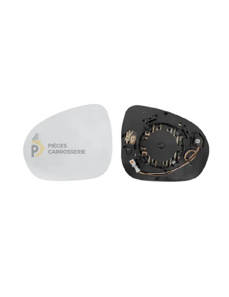 Glace chauffante rétroviseur gauche FIAT 500X 02/15-05/19