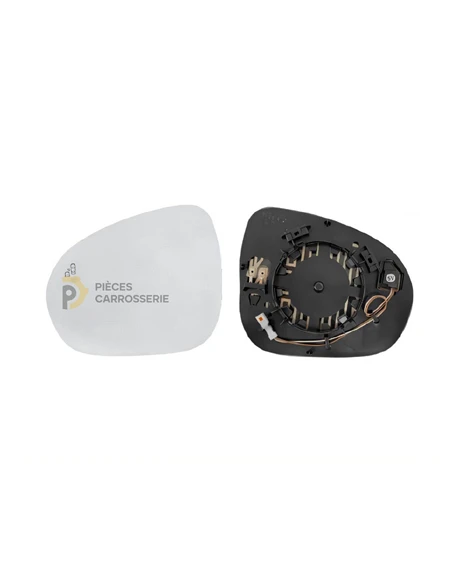 Glace chauffante rétroviseur gauche FIAT 500X 02/15-05/19