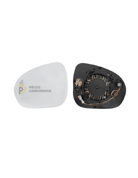 Glace chauffante rétroviseur gauche FIAT 500X 02/15-05/19