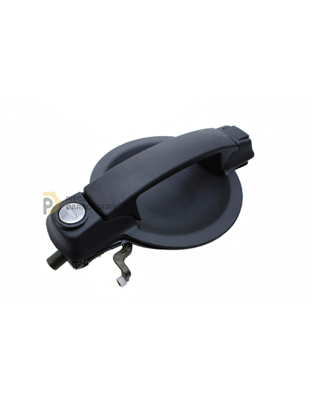Poignée avant gauche noire pour FIAT DOBLO I 2006-2009