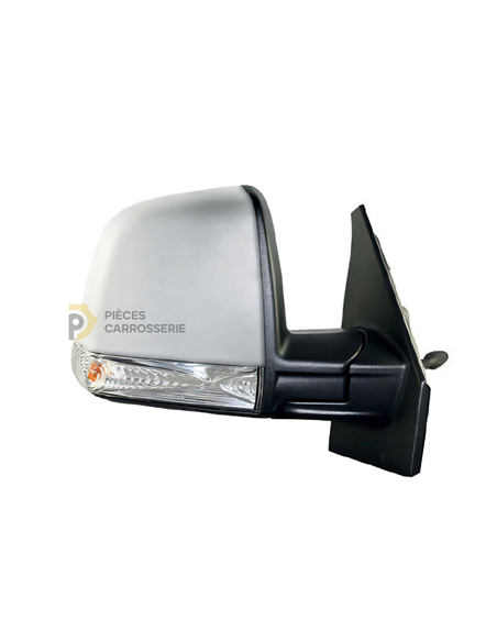 Rétroviseur droit à peindre avec feu pour FIAT DOBLO II 2015+