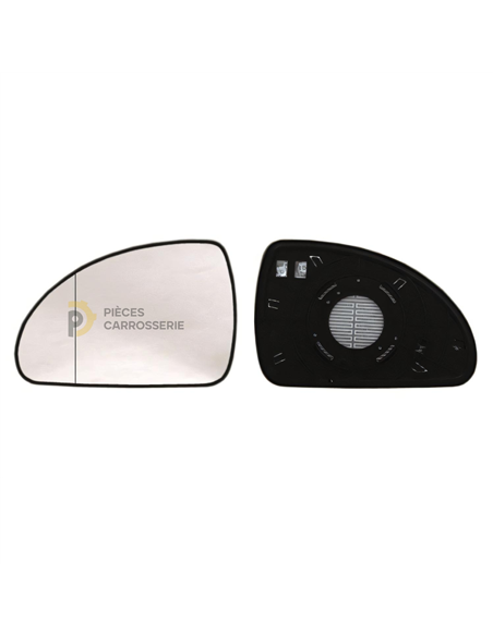 Glace rétroviseur gauche chauffant grand angle KIA CEE'D I