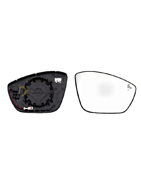 Glace chauffante rétroviseur droit PEUGEOT 508 II depuis 2018