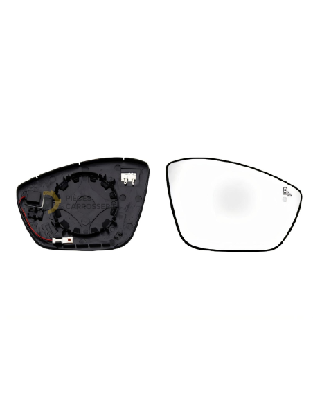 Glace chauffante rétroviseur droit PEUGEOT 508 II depuis 2018