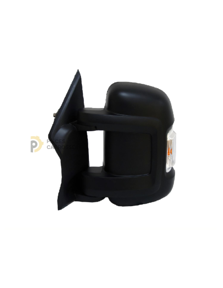 Rétroviseur gauche manuel + feu 16w PEUGEOT BOXER II 06/06-05/14