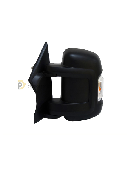 Rétroviseur gauche manuel + feu 16w PEUGEOT BOXER II 06/06-05/14