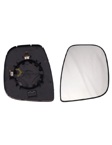 Glace rétroviseur droit chauffant PEUGEOT PARTNER II/III