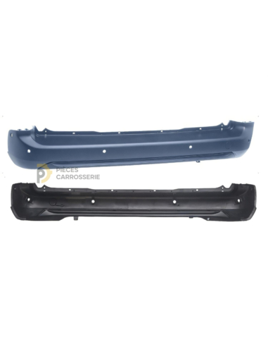 Pare-chocs arrière à peindre + 6 capteurs PEUGEOT RIFTER