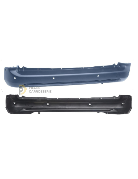 Pare-chocs arrière à peindre + 6 capteurs PEUGEOT RIFTER