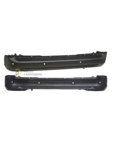 Pare-chocs arrière noir 4 capteurs PEUGEOT RIFTER/ PARTNER III