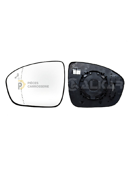 Glace chauffante support rétroviseur gauche RENAULT CAPTUR II