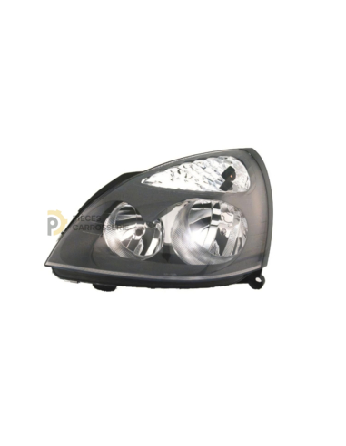 Phare gauche H1+H7 [Gris] pour RENAULT CLIO Campus I 07/06-06/09