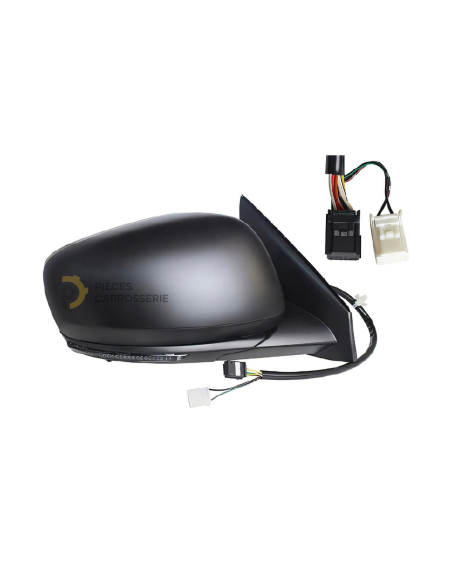 Rétroviseur droit électrique chauffant et rabattable à peindre Renault Kadjar