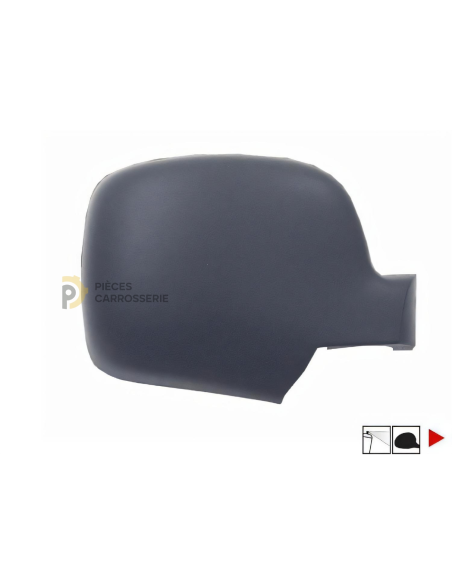 Coque rétroviseur droit à peindre RENAULT KANGOO II 08-13