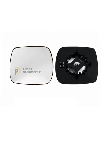 Glace rétroviseur chauffant RENAULT KANGOO II (2008-2013)