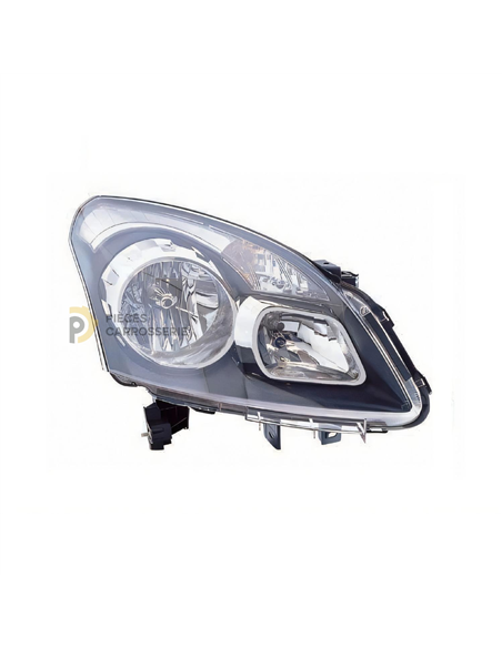 Phare droit H7+H7 pour RENAULT KOLEOS I 06/2008-12/2011