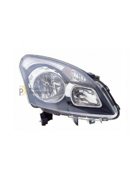 Phare droit H7+H7 pour RENAULT KOLEOS I 06/2008-12/2011