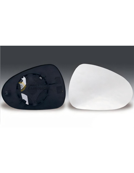 Glace support rétroviseur droit SEAT LEON II phase 2 (09/12)