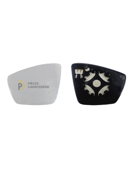 Glace chauffante rétroviseur gauche SKODA KAROQ 2017-2021