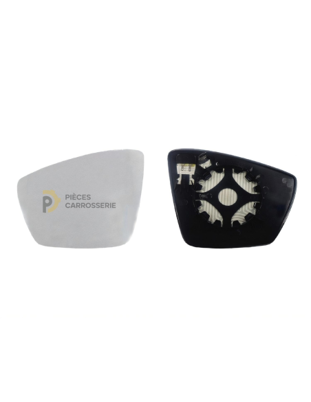 Glace chauffante rétroviseur gauche SKODA KAROQ 2017-2021