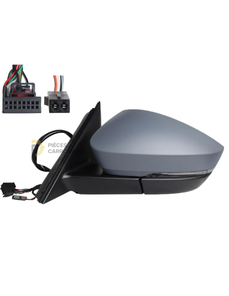 Rétroviseur gauche électrique chauffant pour SKODA KODIAQ