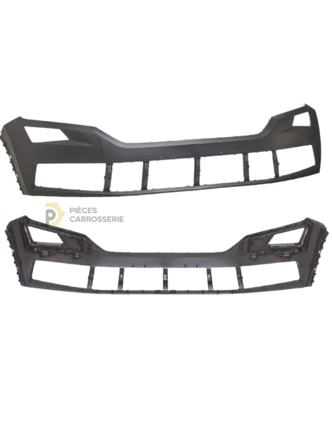 Pare-chocs avant noir SKODA KODIAQ (NS) phase 1 2016-2021 2