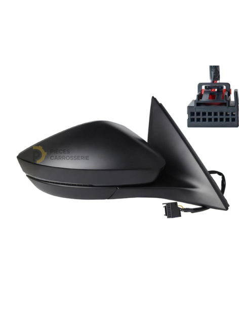 Rétroviseur droit électrique chauffant à peindre SKODA SCALA III 2