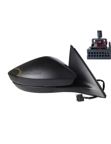 Rétroviseur droit électrique chauffant SKODA SCALA III dès 2019