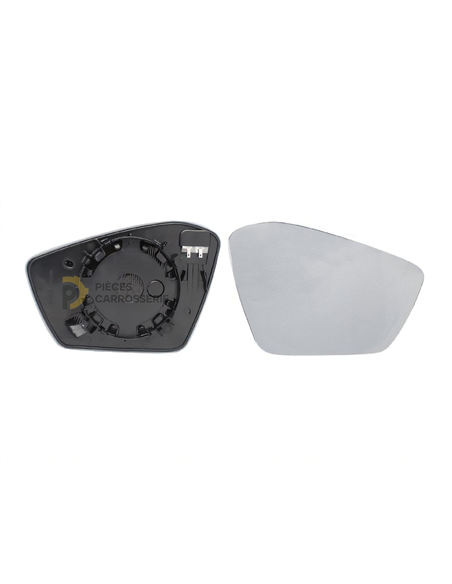 Glace rétroviseur droit chauffant SKODA SCALA III depuis 2019