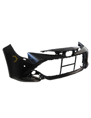 Pare-chocs avant noir avec lave-phares et capteurs pour Toyota Corolla